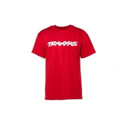 Camiseta manga Corta Red Tee T-shirt Traxxas Logo en color rojo TRX1362
