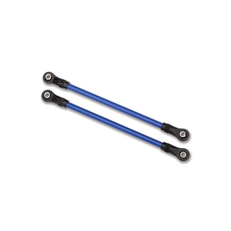 Enlaces de suspensión inferior trasera Traxxas de color azul para kit de elevación long arm TRX8145X