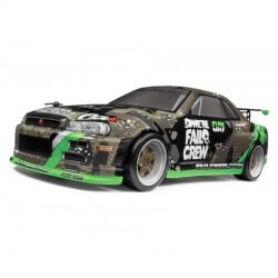 HPI Micro Rs4 Drift Fail Crew Nissan Skyline R34 GT-R 1/18 HPI-120101