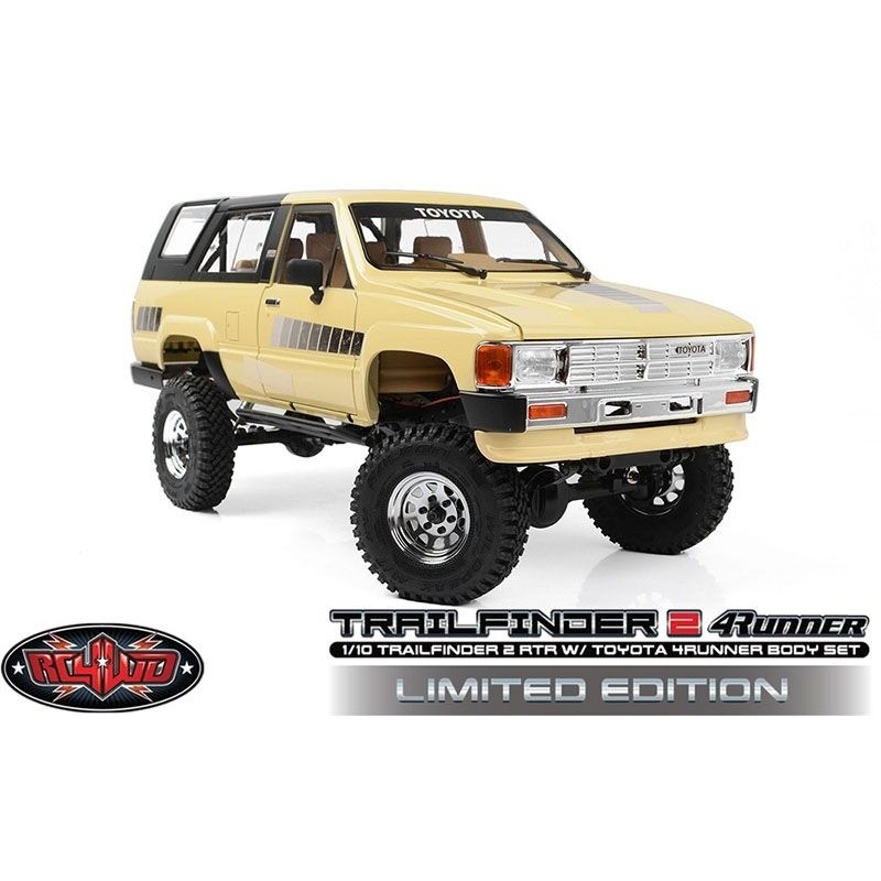 TRAIL FINDER 2 RTR W/1985 TOYOTA 4RUNNER RC4WD CONJUNTO DE CUERPO DURO (EDICIÓN LIMITADA) RC4ZRTR0049