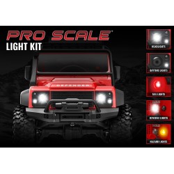 Juego de luces LED completo para Traxxas Trx-4M Land Rover Defender TRX9784