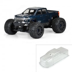 Carrocería Proline 1/8 2021 Chevy Silverado 2500 HD sin pintar para Traxxas E-REVO 2.0 y MAXX PL3582-00