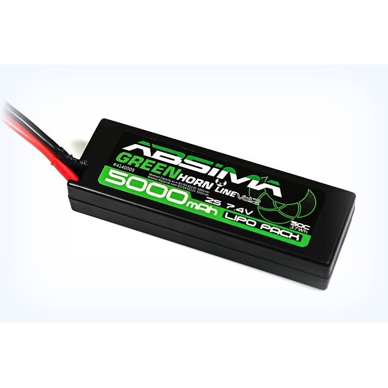 Batería Absima Lipo 2s 5000mah 50C T-deans 4140009