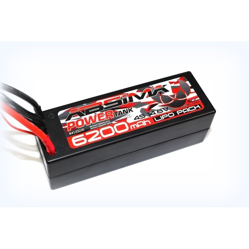 Batería Lipo Absima 4S 14.8V 6200mAh 60C 4140035