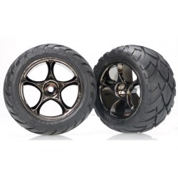 Ruedas completas Traxxas traseras, Anaconda® 2.2, negro cromado, (2pcs) TRX2478A