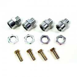 Adaptador de hexágono Absima, de 12mm a 17mm (4pcs) 2560023