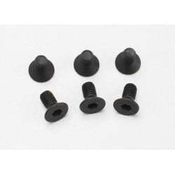 Tornillos Traxxas 3x6mm con cabeza avellanada hexagonal (6pcs) TRX2534