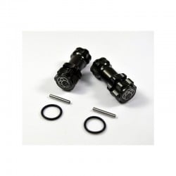 Separadores Absima para 1/8, 17mm (gun metal) (2pcs) 2560022