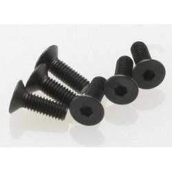 Tornillos Traxxas de 4X12mm cónico hexagonal (6pcs) TRX2542