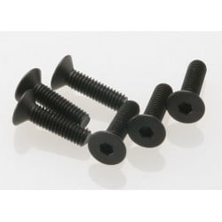 Tornillos Traxxas de 4X15mm avellanado hexagonal (6pcs) TRX2546