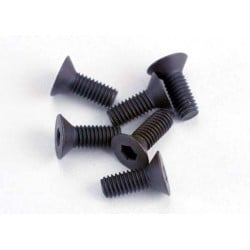 Tornillo Traxxas de 3x8mm cónico hexagonal (6pcs) TRX2550