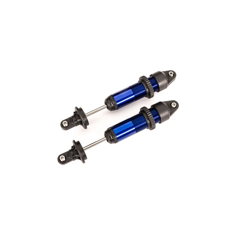 Amortiguadores Traxxas GTX de aluminio azul medianos para XRT TRX7861