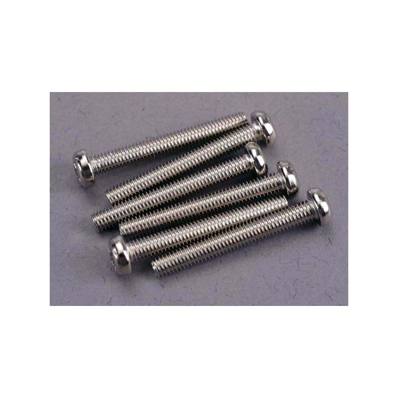 Tornillos Traxxas de 3X23mm. cabeza redonda (6pcs) TRX2567