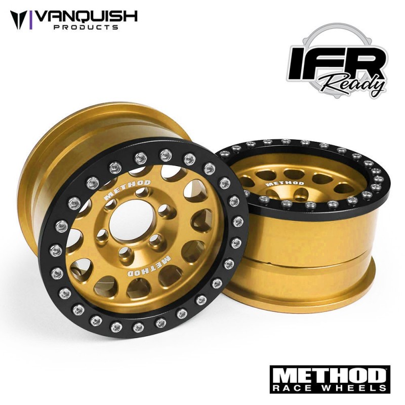 Llantas Vanquish Products Method 1.9 Race Wheel 105 Gold Anodized VPS07921