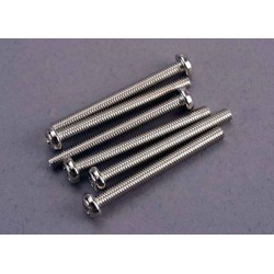 Tornillos de cabeza redonda Traxxas de 3x30mm (6pcs) TRX2572