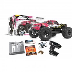 Maverick Quantum MT 1/10 4WD Monster Truck Rosa MV150101