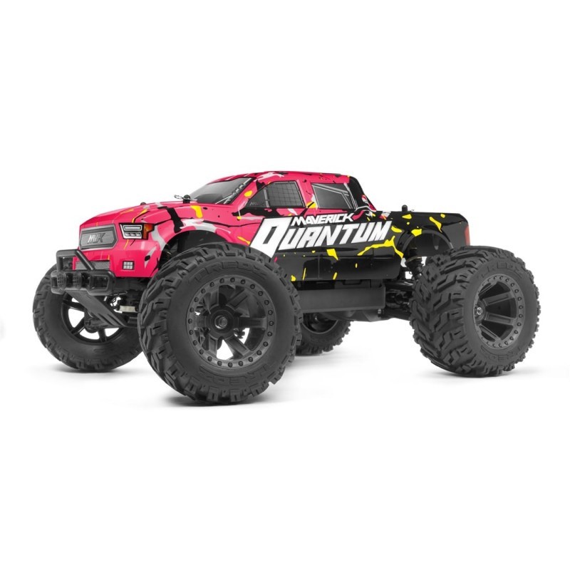 Maverick Quantum MT 1/10 4WD Monster Truck Rosa MV150101