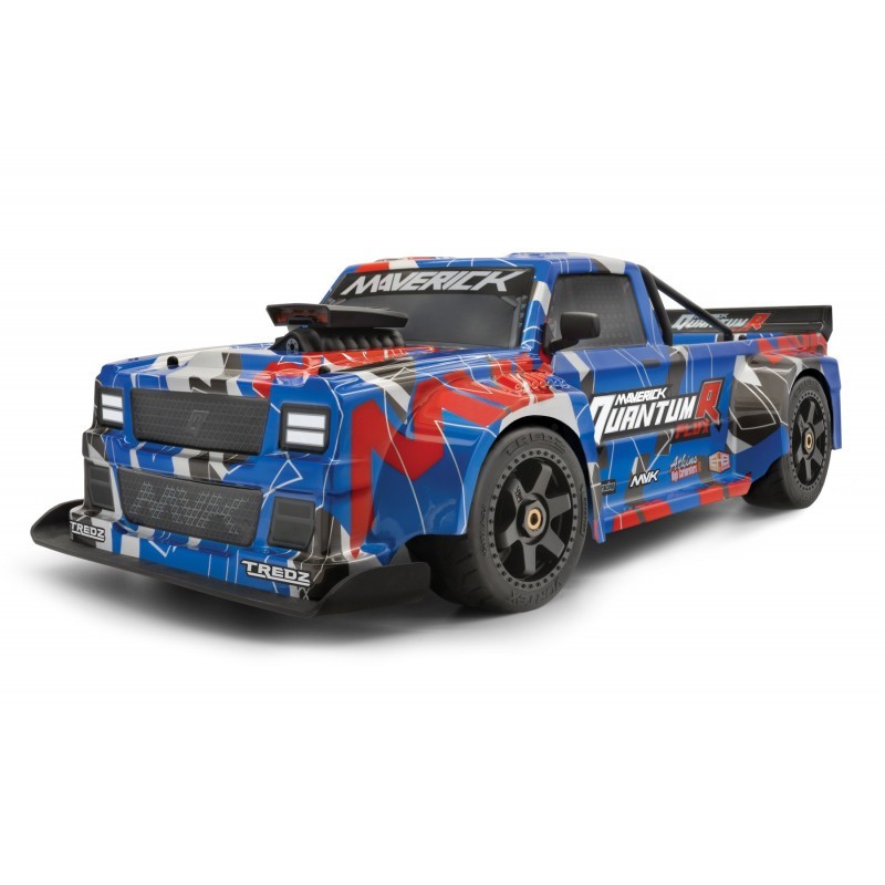 Maverick Quantum R Flux 4S 1/8 4WD Race Truck - Azul/Rojo MV150312