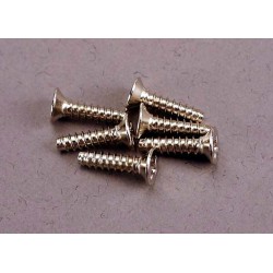 Tornillos Traxxas de 3X12mm. autorroscantes avellanados (6pcs) TRX2648