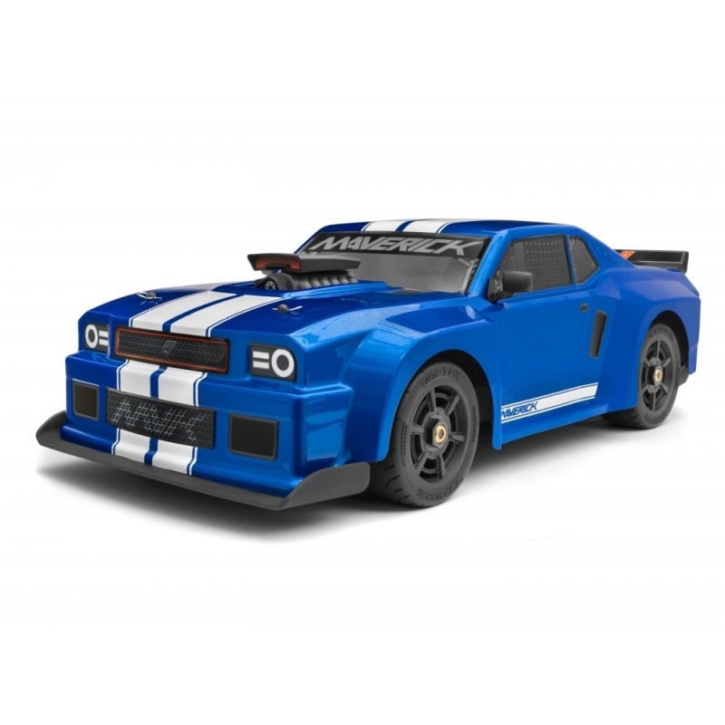 Maverick QuantumR Flux 4S 1/8 4WD Muscle Car - Azul MV150310