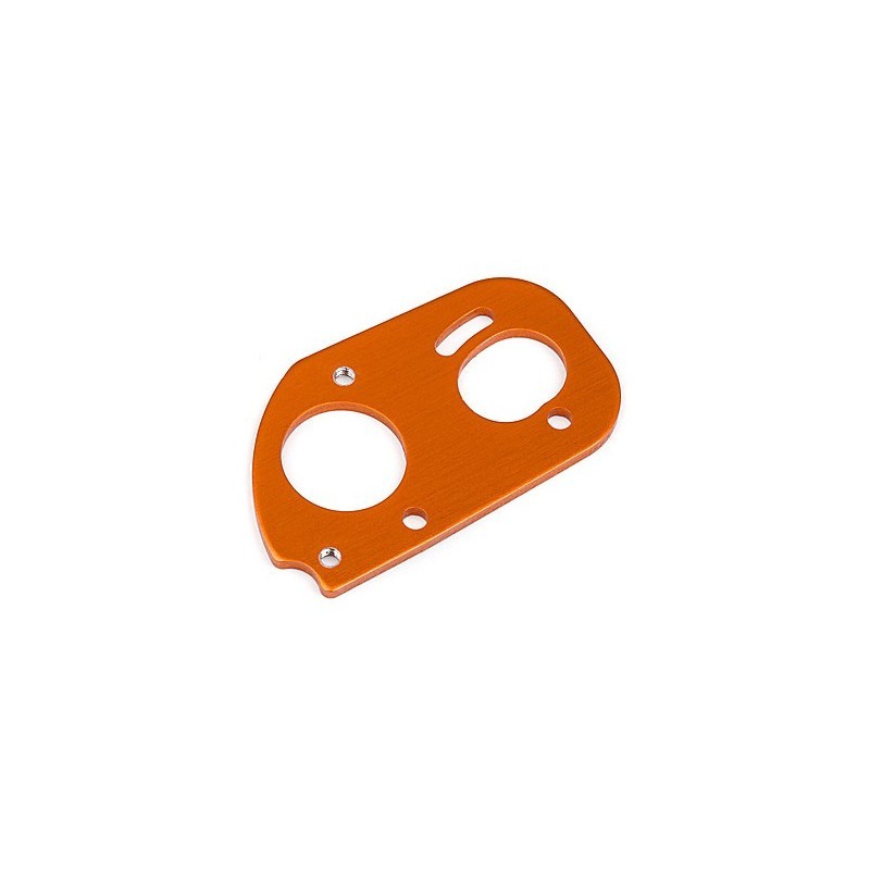 Soporte de motor de aluminio naranja para HPI Micro RS4 110144