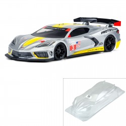 Carrocería Protoform Chevrolet Corvette C8 Sin pintar para TC de 190 mm PRM1577-00