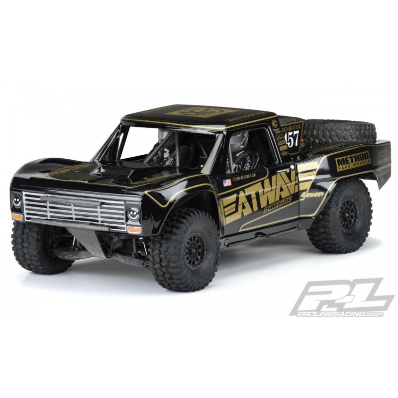 Carroceria Pro-line 1967 Ford F-100 Race Truck Heatwave Edition en Color en negro para Traxxas Unlimited Desert Racer PR3547-18