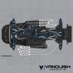 Vanquish VS4-10 Phoenix RTR gris VPS09011B