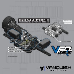 Vanquish VS4-10 Phoenix RTR gris VPS09011B