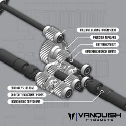 Vanquish VS4-10 Phoenix RTR Rojo VPS09011A