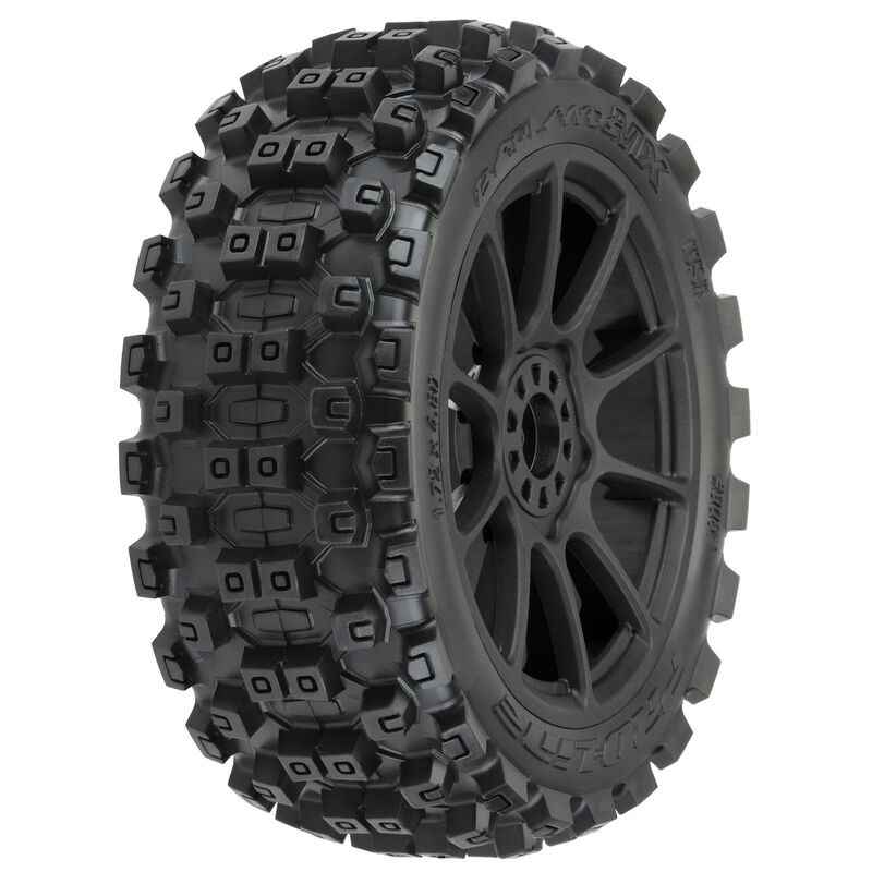 Ruedas Proline 1/8 Buggy Badlands MX M2 Fr/Rr 17mm Negro Mach 10 (2pcs) PR9067-21