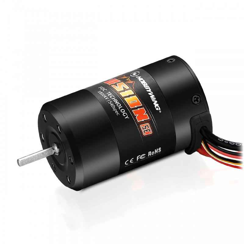 Combo Hobbywing Quicrun Fusion SE para Rock Crawler 1800kV HW30404317