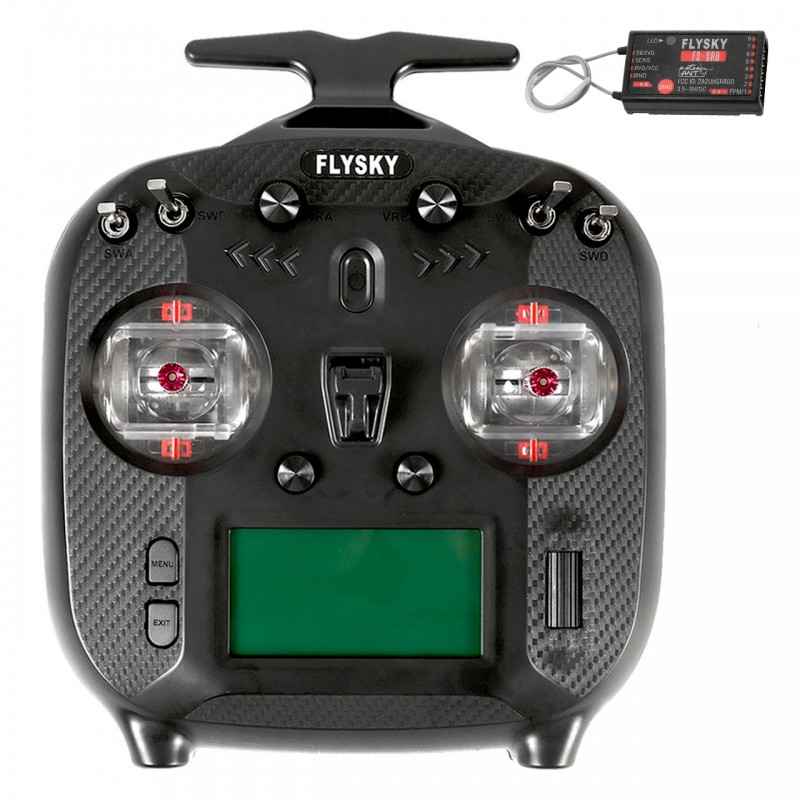 Emisora Flysky FS-ST8 Standar de 8 canales con receptor FS005