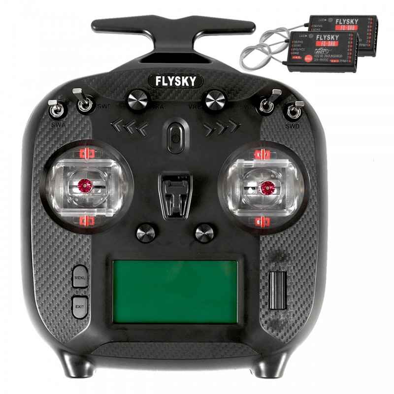 Emisora Flysky FS-ST8 Upgrade 8 canales con 2 receptor FS007