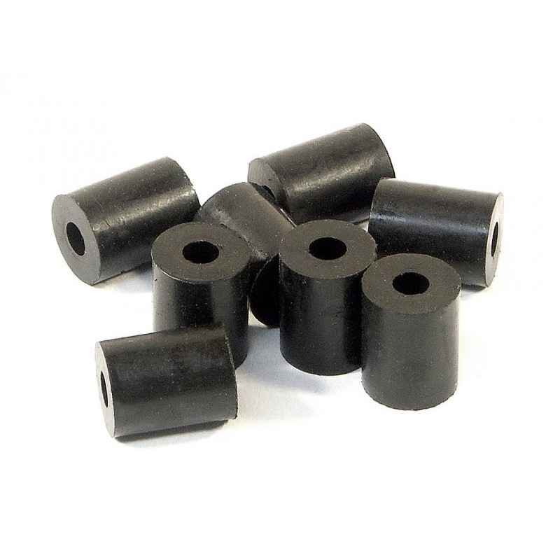 Tubo Goma HPI 3x8x10mm (Formado/Negro/8uds) 87058