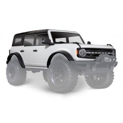 Carrocería Traxxas TRX-4 Ford Bronco 2021 Pintada en blanco TRX9211L