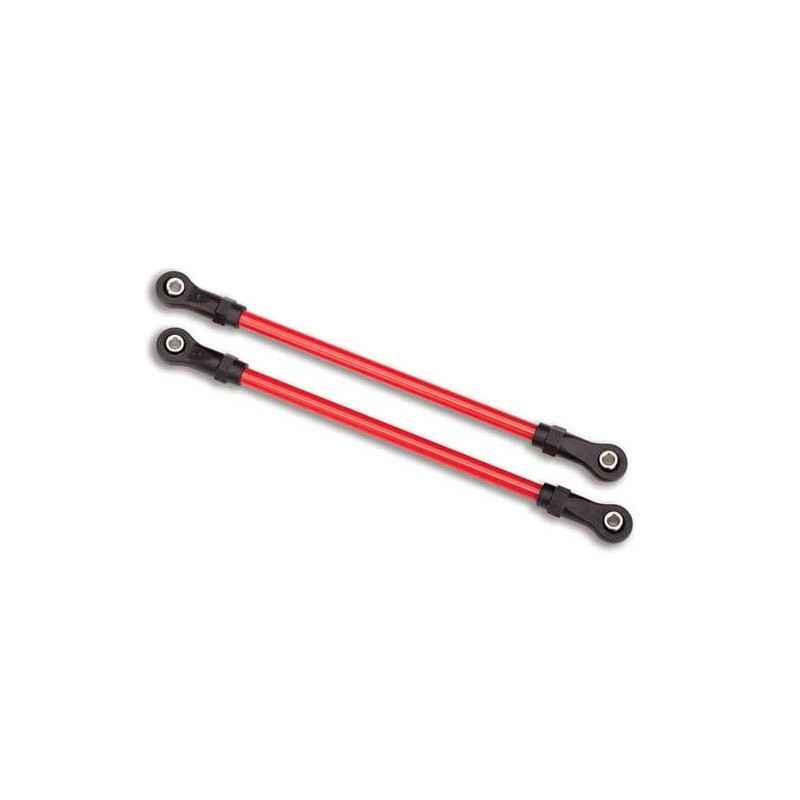 Enlaces de suspensión superior trasera para Traxxas TRX-4 rojos TRX8142R