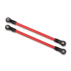 Enlaces de suspensión inferior trasera Traxxas de color rojo para kit de elevación long arm TRX8145R