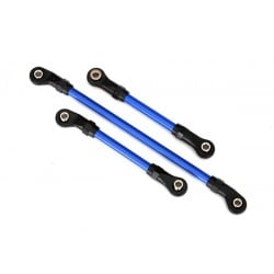 Kit de enlace de dirección Traxxas de Acero azul (3) TRX8146X