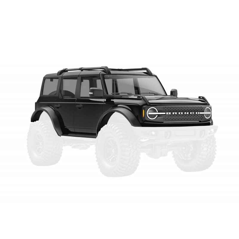 Carrocería Traxxas Ford Bronco Trx-4M completa y pintada en negro TRX9711-BLK