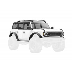 Carrocería Traxxas Ford Bronco Trx-4M completa y pintada en blanco TRX9711-WHT