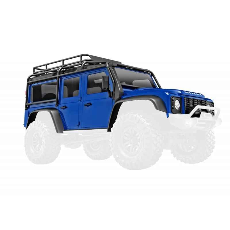 Carrocería Traxxas Land Rover Defender TRX-4M completa azul TRX9712-BLUE