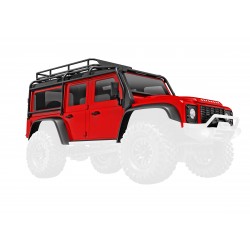 Carrocería Traxxas Land Rover® Defender® TRX-4M completa pintada roja TRX9712-RED