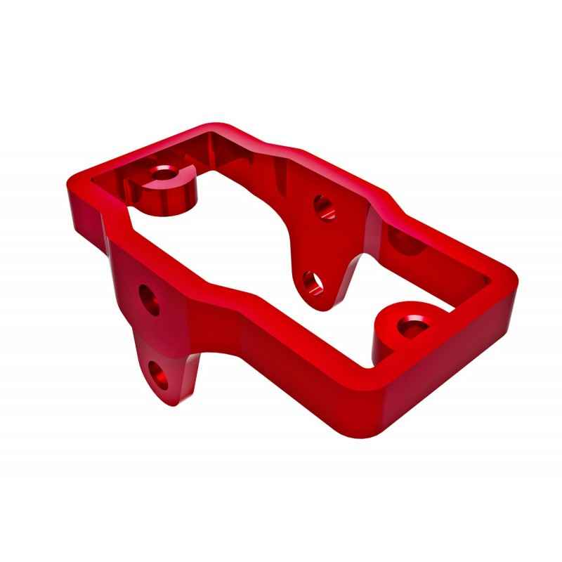 Soporte de servo Traxxas aluminio 6061-T6 aluminio TRX9739-RED