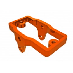 Soporte de servo para Traxxas TRX-4M de aluminio 6061-T6 color naranja TRX9739-ORNG