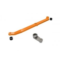 Enlace de dirección Traxxas de aluminio anodizado 6061-T6 naranja para TRX4M 1/18 TRX9748-ORNG