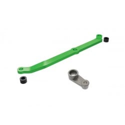 Enlace de dirección Traxxas de aluminio anodizado 6061-T6 verde para TRX4M 1/18 TRX9748-GRN