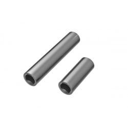 Ejes de transmisión centrales de aluminio gris 6061-T6 para Traxxas TRX-4M TRX9752-GRAY