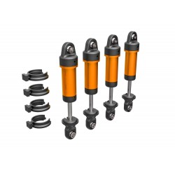 Amortiguadores GTM de aluminio 6061-T6 anodizado naranja sin muelles para Traxxas TRX-4M (4pcs) TRX9764-ORNG
