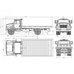 Cross-RC Scaling kit WT4 1/10 Recovery Truck Kit CRO90100107